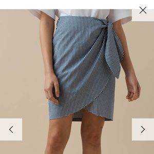 Vetta wrap skirt & short set